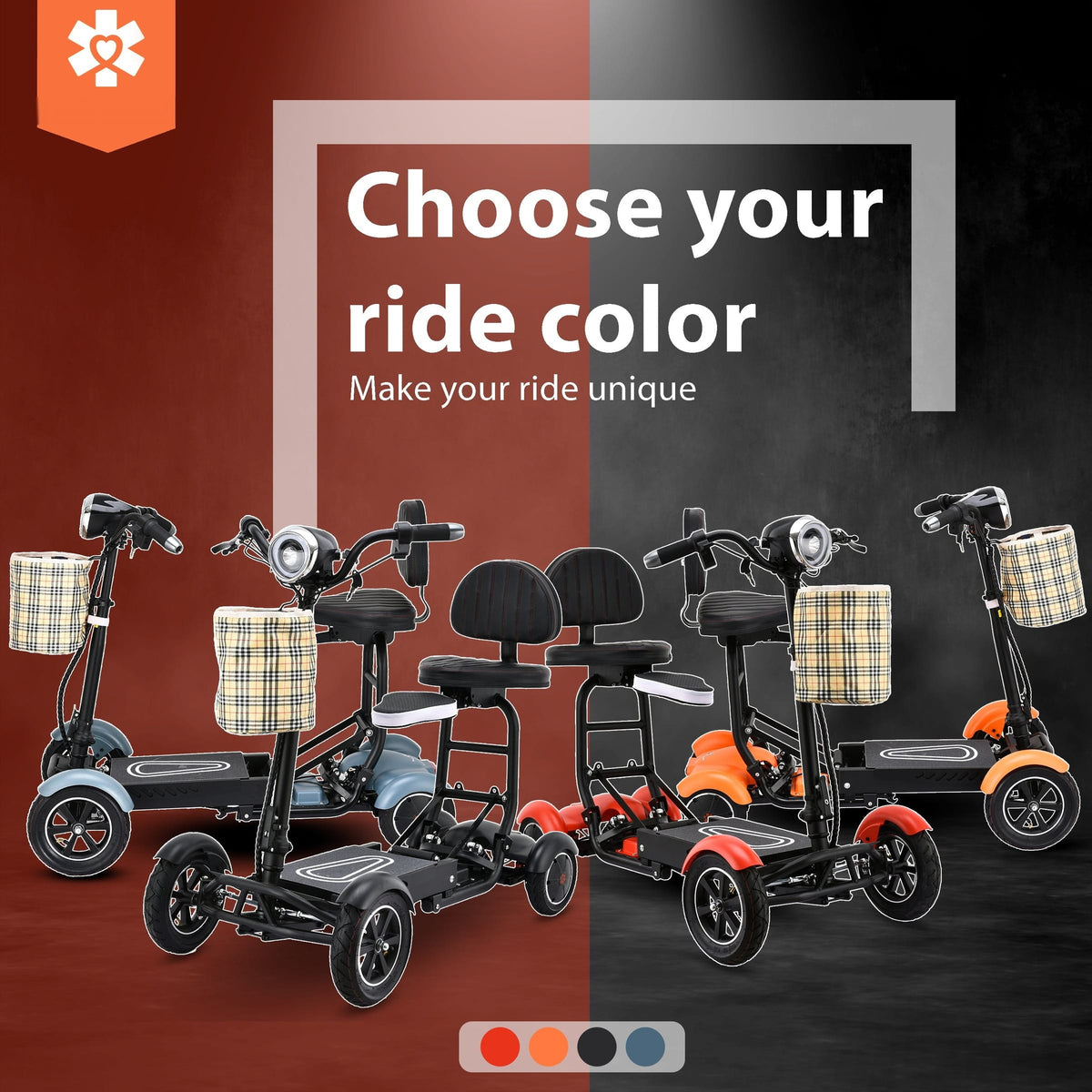 Fold & Travel Mobility Mobility Scooter Dragon Mobile