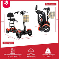 Fold & Travel Mobility Mobility Scooter Dragon Mobile