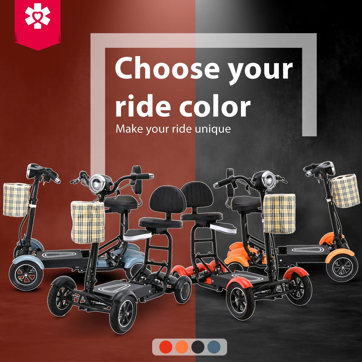 Fold & Travel Mobility Mobility Scooter Dragon Mobile