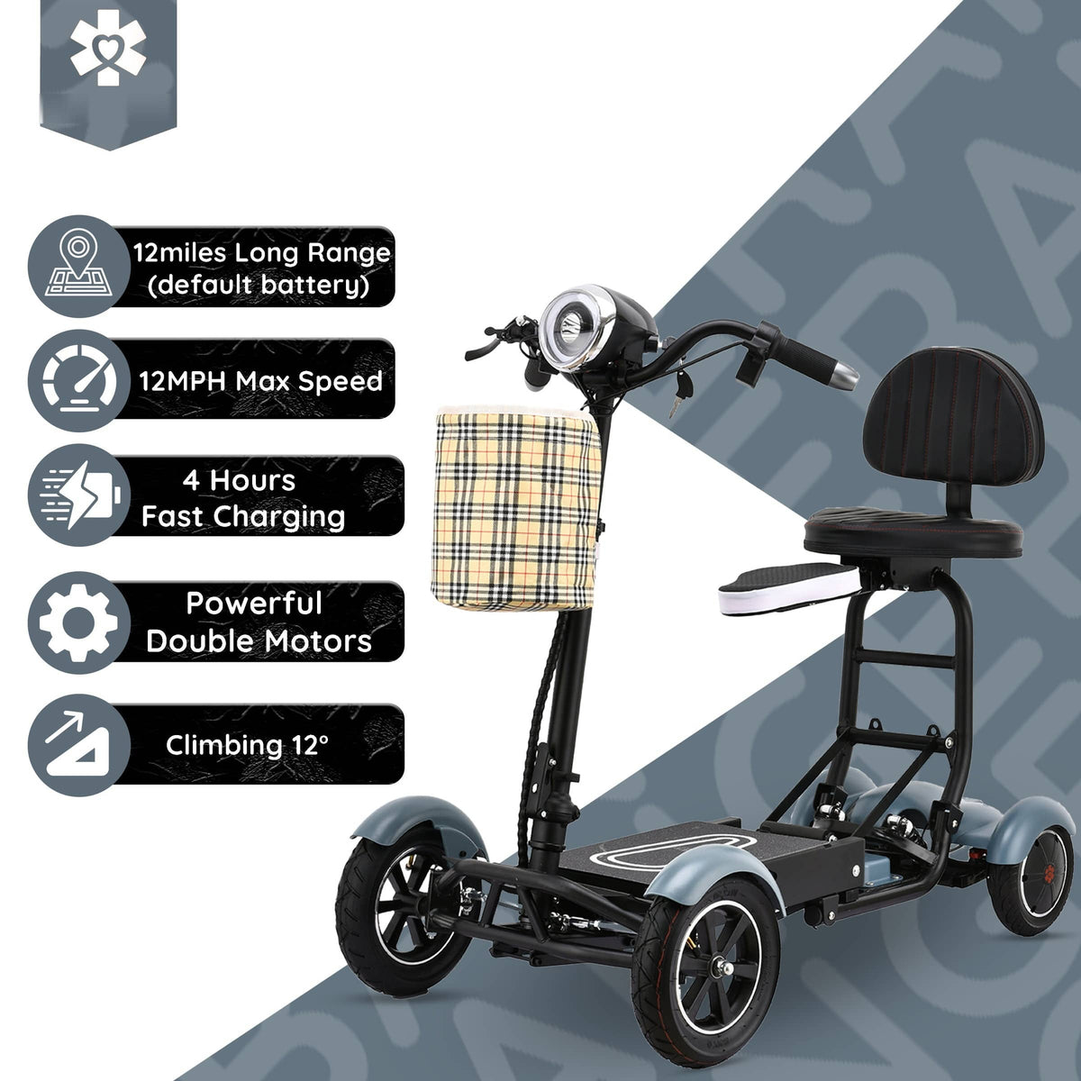 Fold & Travel Mobility Mobility Scooter Dragon Mobile