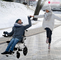 Fold & Travel Mobility Electric Wheelchair Lite Wanderer