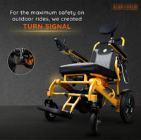 Fold & Travel Mobility Electric Wheelchair Thunderbolt Auto Recline