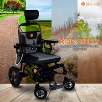 Fold & Travel Mobility Electric Wheelchair Thunderbolt Auto Recline