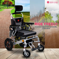 Fold & Travel Mobility Electric Wheelchair Thunderbolt Auto Recline