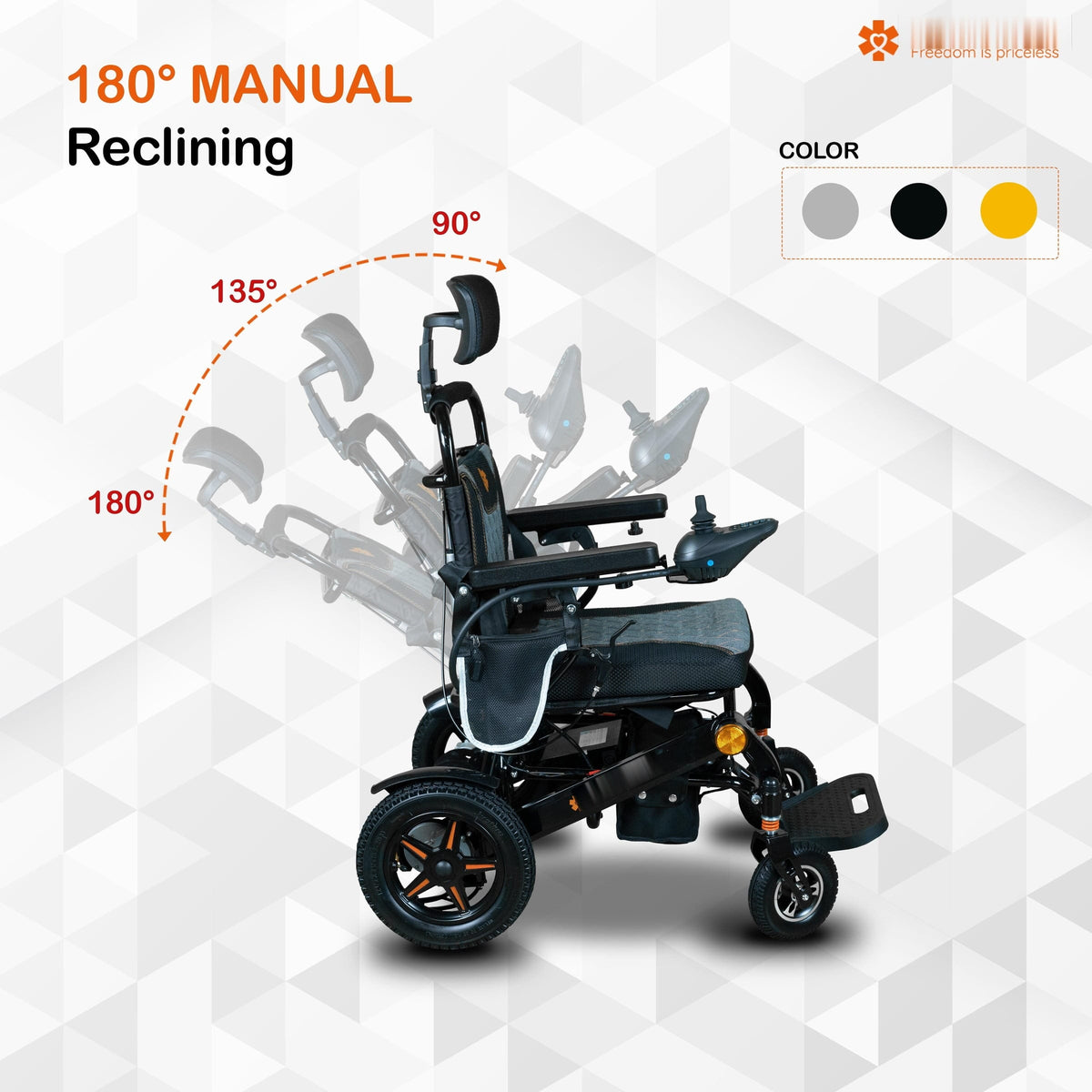Fold & Travel Mobility Electric Wheelchair Thunderbolt