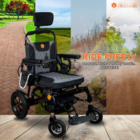 Fold & Travel Mobility Electric Wheelchair Thunderbolt