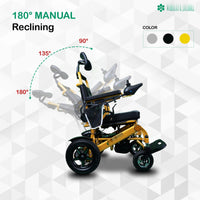 Fold & Travel Mobility Electric Wheelchair Thunderbolt