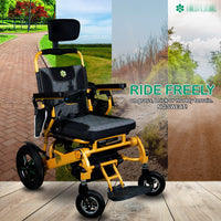 Fold & Travel Mobility Electric Wheelchair Thunderbolt