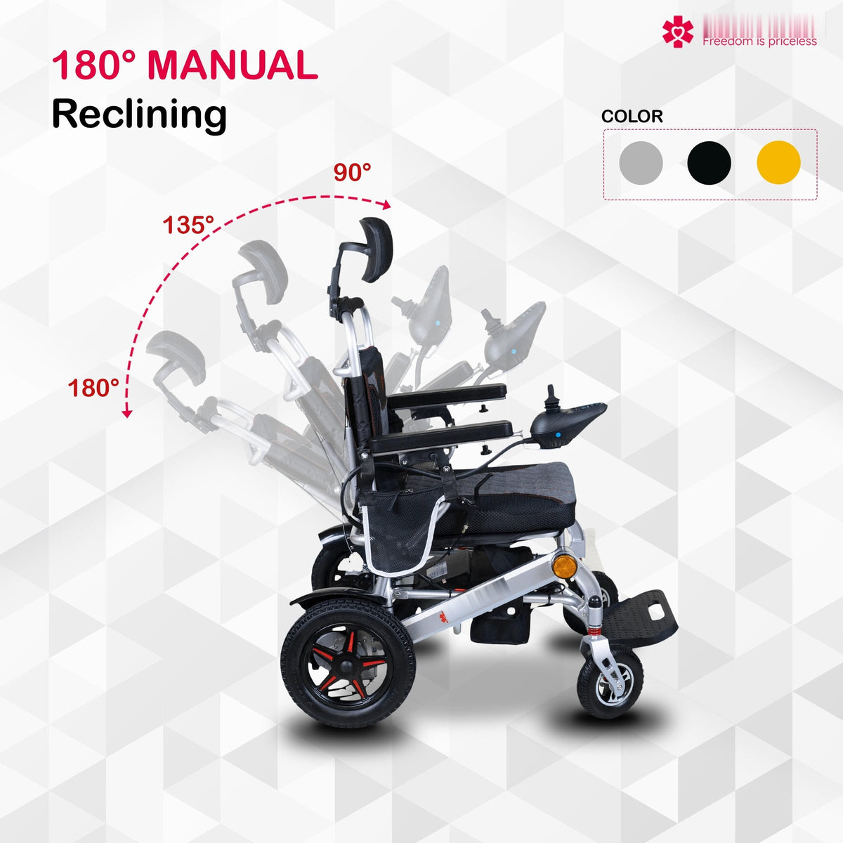 Fold & Travel Mobility Electric Wheelchair Thunderbolt