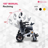 Fold & Travel Mobility Electric Wheelchair Thunderbolt