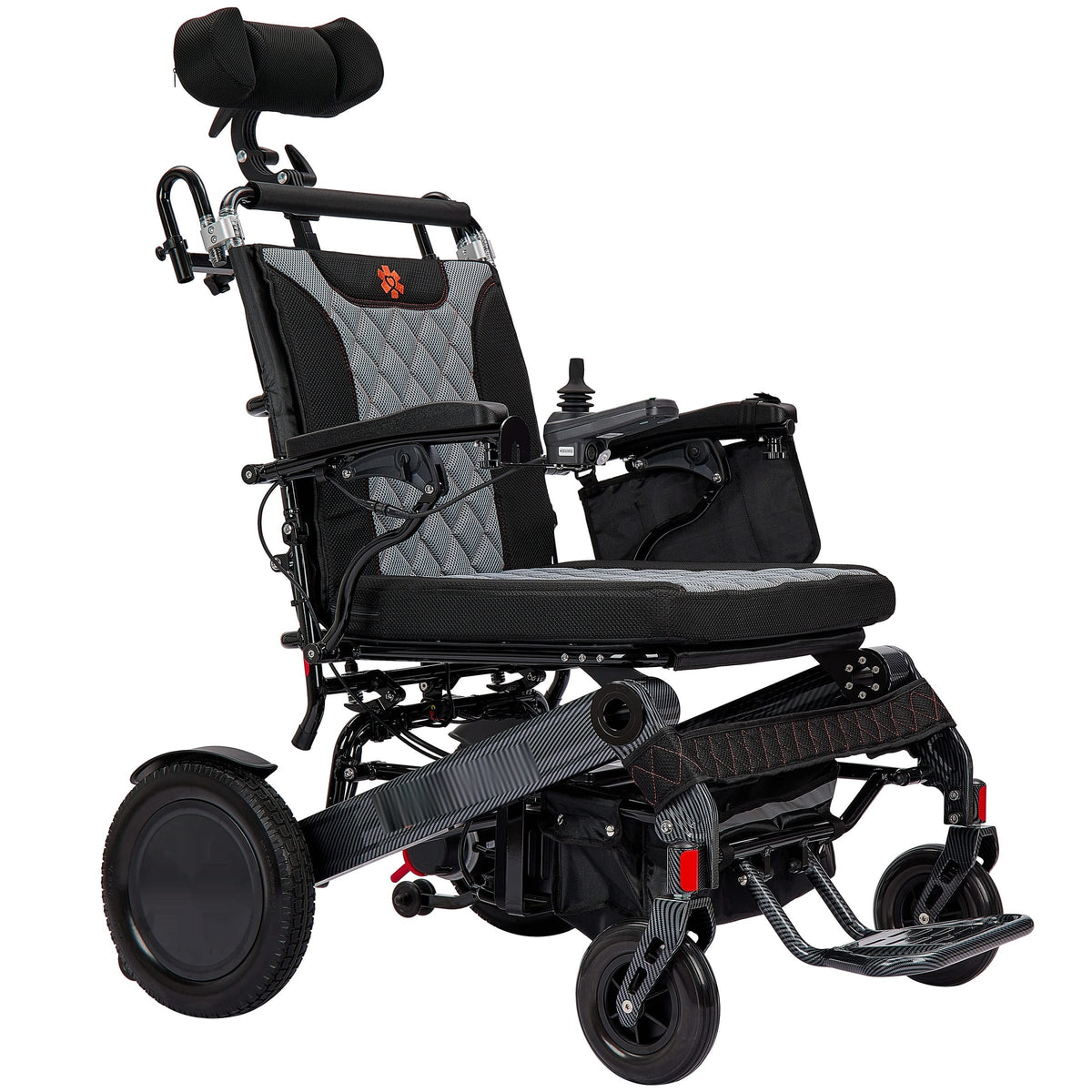 Fold & Travel Mobility Electric Wheelchair Mammoth EX Auto Recline