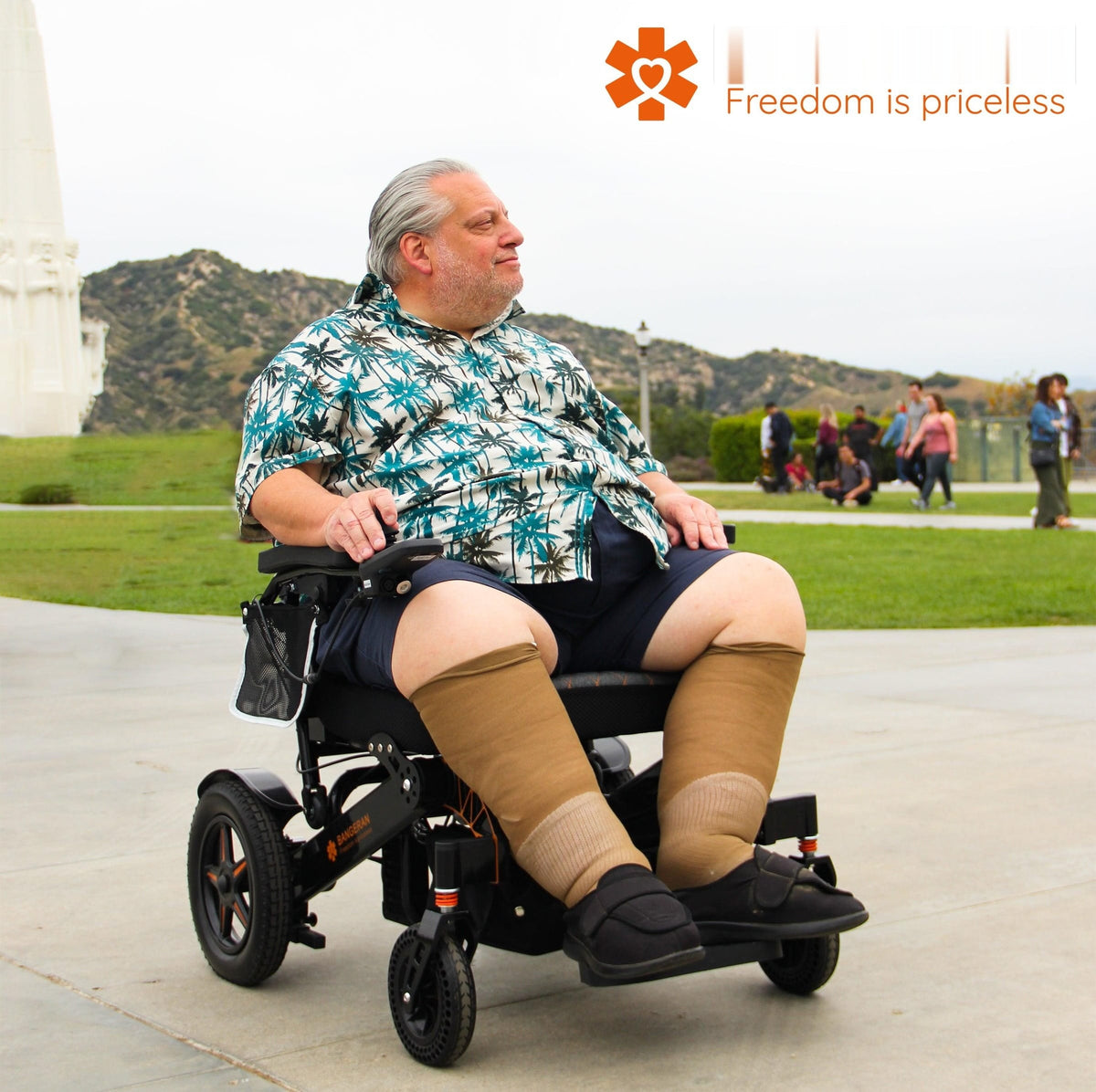 Fold & Travel Mobility Electric Wheelchair Mammoth