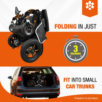Fold & Travel Mobility Electric Wheelchair Mammoth