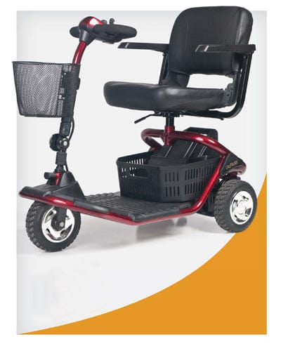 Complete Medical Mobility Products Golden Literider Scooter -Blue 3-Wheel Scooter