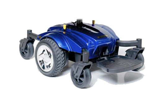 Complete Medical Mobility Products Compass Sport Mid Wheel Drive Blue w/Batteries w/o Seat