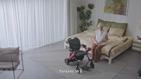 Paiseec 3-in-1 Electric Wheelchair Smart Walker Rollator Transport Wheelchair W3
