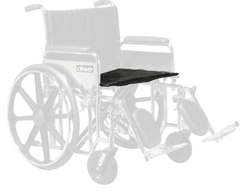Complete Medical Wheelchairs & Accessories Seat Upholstery, 24"x18" 6 Holes, Black, SenHD