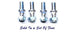 Complete Medical Wheelchairs & Accessories Hanger Pins only, Pk/4 for 10950D, E, F, or J