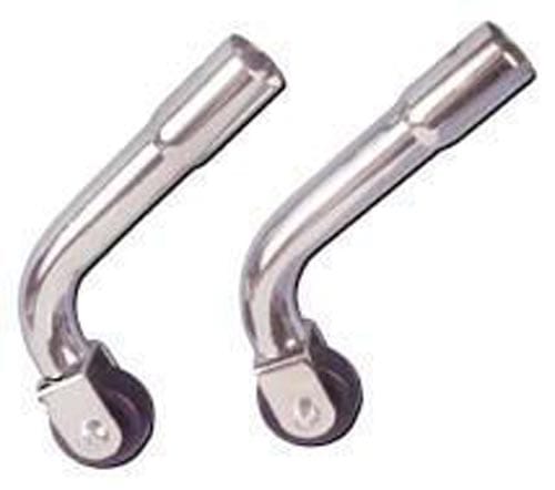 Complete Medical Wheelchairs & Accessories Rear Anti Tipper W/Wheels (pair)