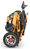 Electric Wheelchair with Remote Control Transport Folding Air Travel Power Wheelchair 19" Wide Seat
