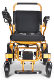 Electric Wheelchair with Remote Control Transport Folding Air Travel Power Wheelchair 19" Wide Seat