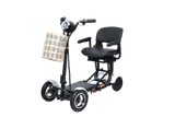 Foldable Mobility Scooter Cruiser City Hopper 4 Wheel Scooter Medical Mobility Big Seat ( WHITE )