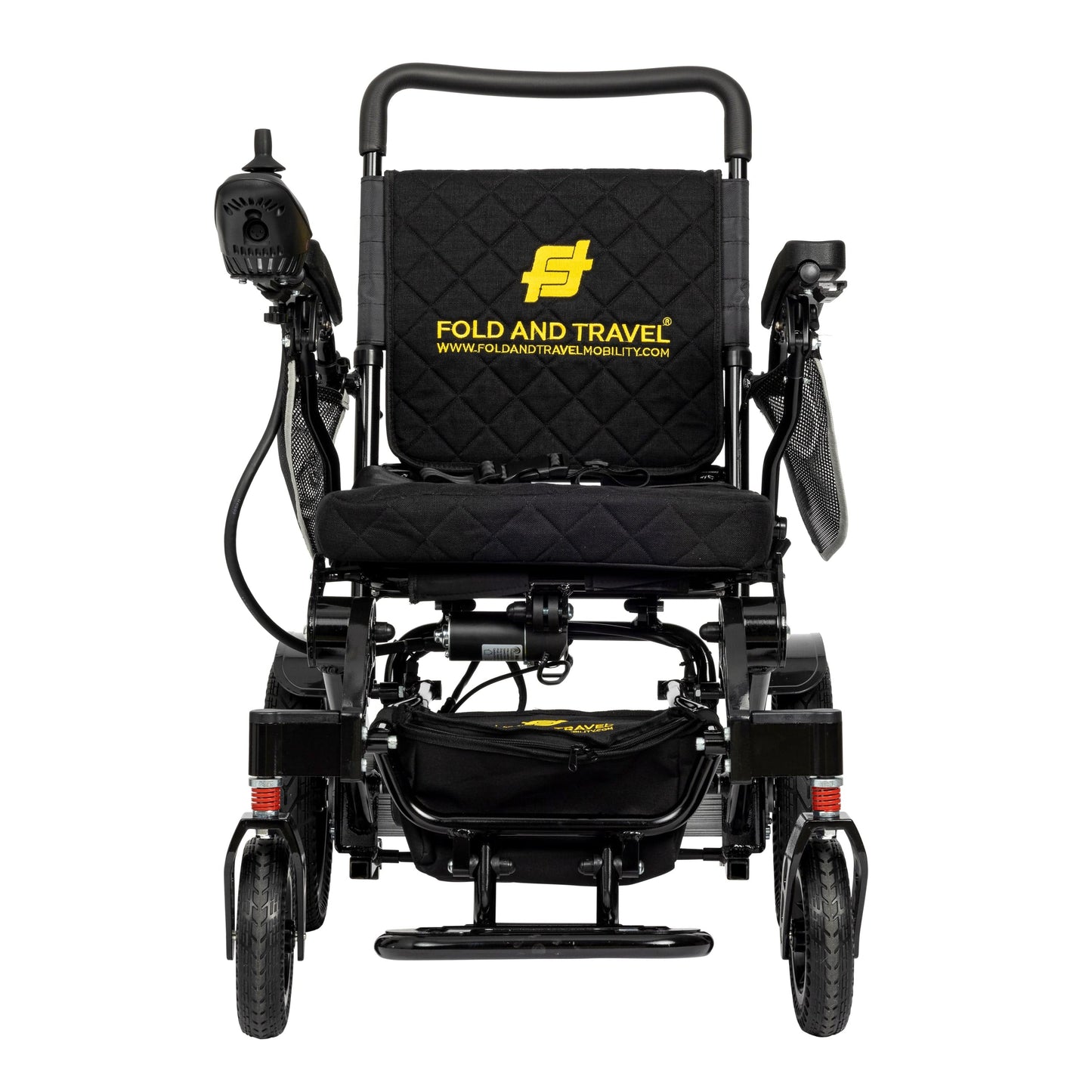 Fold and Travel Electric Wheelchair Fold And Travel Auto Folding Electric Wheelchair Power Wheel Chair BLACK