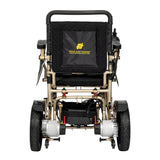 Fold And Travel Auto Folding Electric Wheelchair Power Wheel Chair GOLD