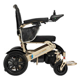 Fold And Travel Auto Folding Electric Wheelchair Power Wheel Chair GOLD