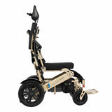 Fold And Travel Auto Folding Electric Wheelchair Power Wheel Chair GOLD