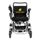 Fold And Travel Auto Folding Electric Wheelchair Power Wheel Chair SILVER