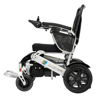 Fold and Travel Electric Wheelchair SILVER Fold And Travel Auto Folding Electric Wheelchair Power Wheel Chair BLACK