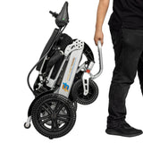 Fold And Travel Auto Folding Electric Wheelchair Power Wheel Chair GOLD