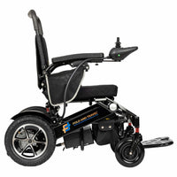 Fold & Travel Mobility Electric Wheelchair Premium Remote Control Electric Wheelchair Power Wheel chair BLACK