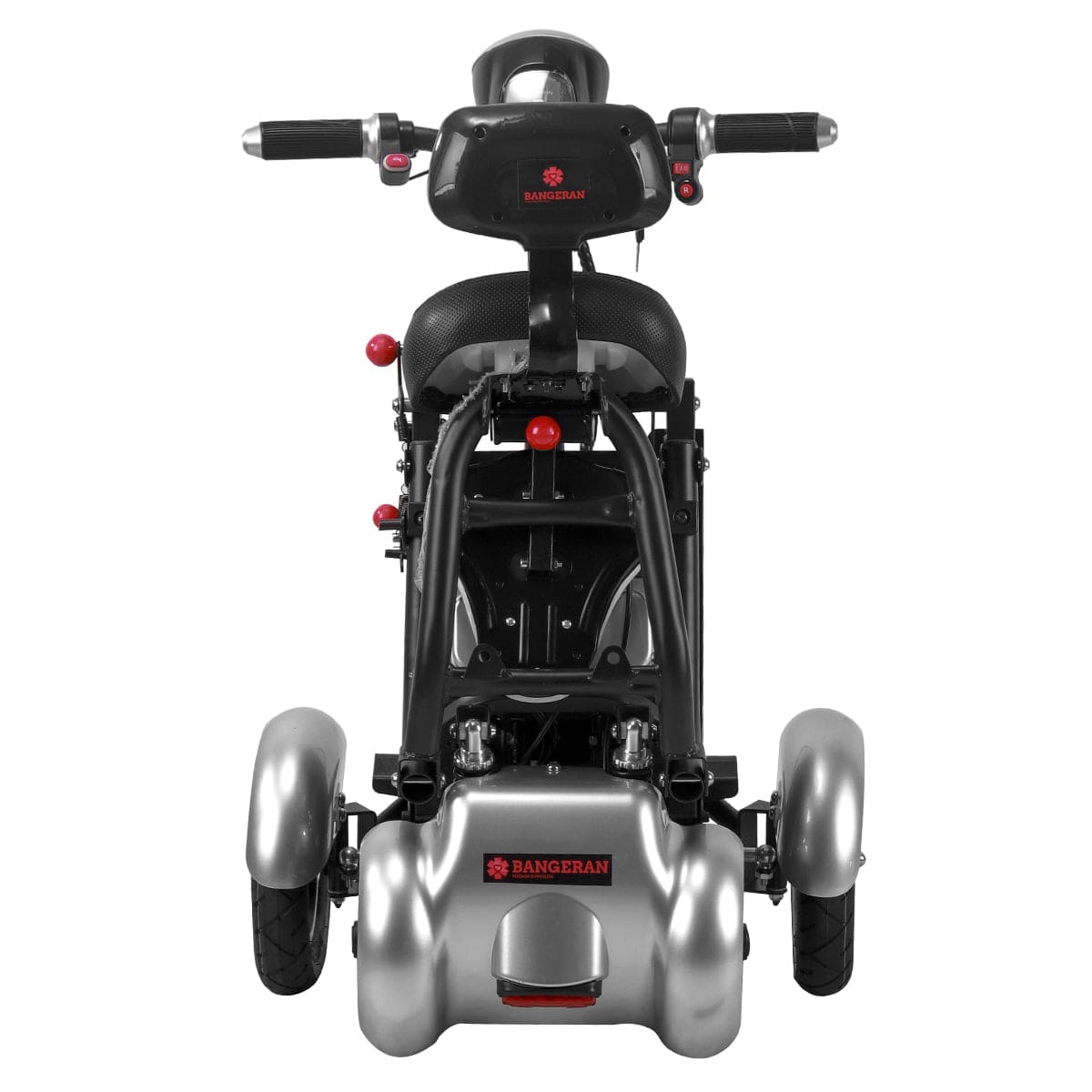 Fold & Travel Mobility Mobility Scooter Electric Mobility Scooter Cruiser City Hopper 3 Wheel 4 Wheel Scooter Medical ( SILVER )