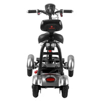 Fold & Travel Mobility Mobility Scooter Electric Mobility Scooter Cruiser City Hopper 3 Wheel 4 Wheel Scooter Medical ( SILVER )