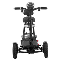 Fold & Travel Mobility Mobility Scooter Electric Mobility Scooter Cruiser City Hopper 3 Wheel 4 Wheel Scooter Medical ( SILVER )