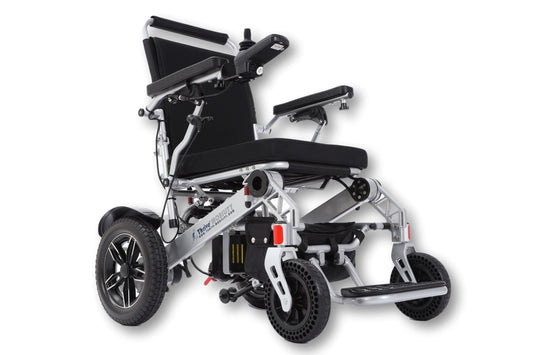 Fauteuil roulant électrique inclinable Thrive Mobility Fauteuil roulant électrique léger ARGENT