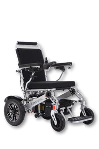 Fold and Travel Electric Wheelchair Thrive Mobility Reclining Electric Wheelchair Lightweight Power Wheel Chair RED