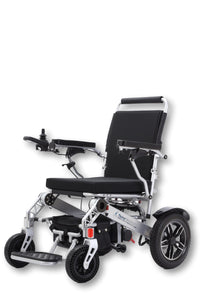 Fold and Travel Electric Wheelchair Thrive Mobility Reclining Electric Wheelchair Lightweight Power Wheel Chair RED