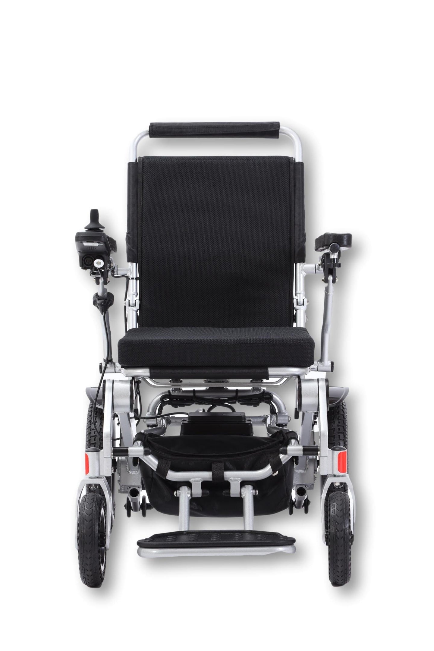 Fold and Travel Electric Wheelchair Thrive Mobility Reclining Electric Wheelchair Lightweight Power Wheel Chair RED
